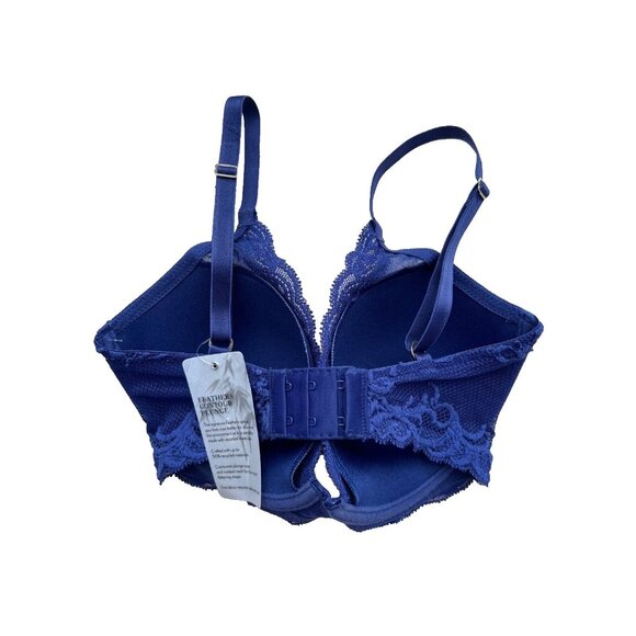 Natori 730023 Feathers Contour Plunge T-Shirt Bra Twilight ( 30DDD ) - Picture 5 of 5